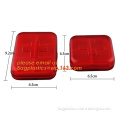 Cold sealing pill box medication punch card, plastic box pill case, 7 compartment pill box - weekly pill box